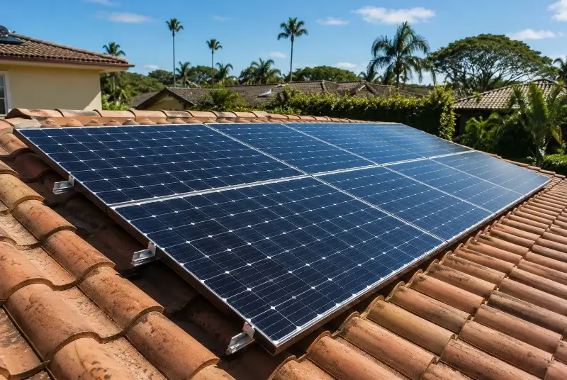 Installation de panneaux solaires à Montady