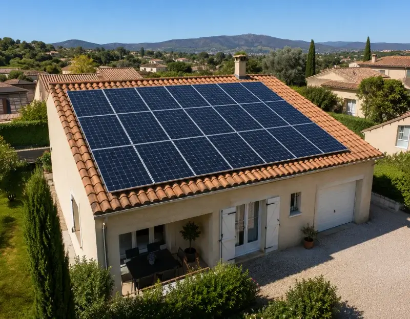 Prime à l'autoconsommation panneaux solaires Montady — aide financière de l'État